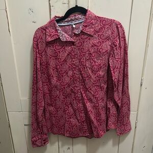 Large cinch button up